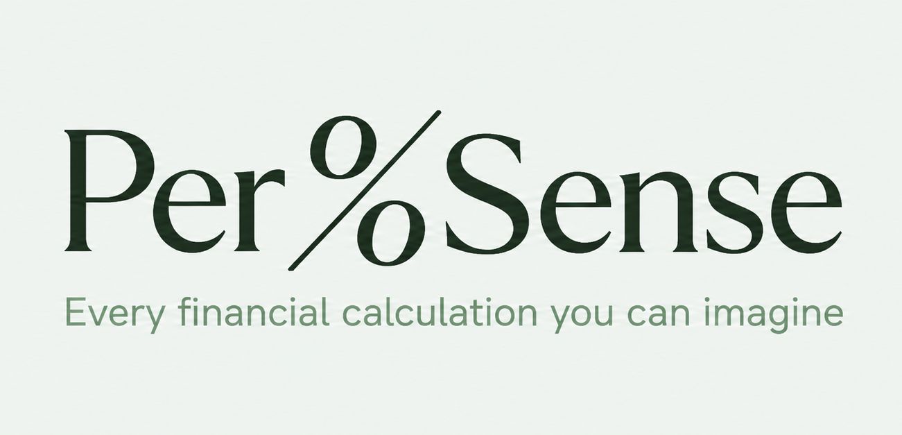 Per%Sense — Every financial calculation you can imagine